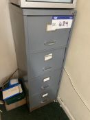 Steel Four Drawer Filing Cabinet Please read the following important notes:- ***Overseas buyers -