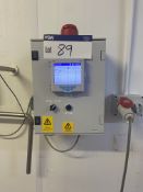 Wall Mounted Temperature Display Panel, with temperature probe This lot requires risk assessment &