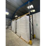 Link 51E Four Bay Single Tier Pallet Rack, approx. 11m long x 900mm x 4m high (reserve removal until