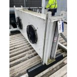 Twin Fan Chiller Unit (note – located on Boiler House roof) This lot requires risk assessment &