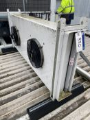 Twin Fan Chiller Unit (note – located on Boiler House roof) This lot requires risk assessment &