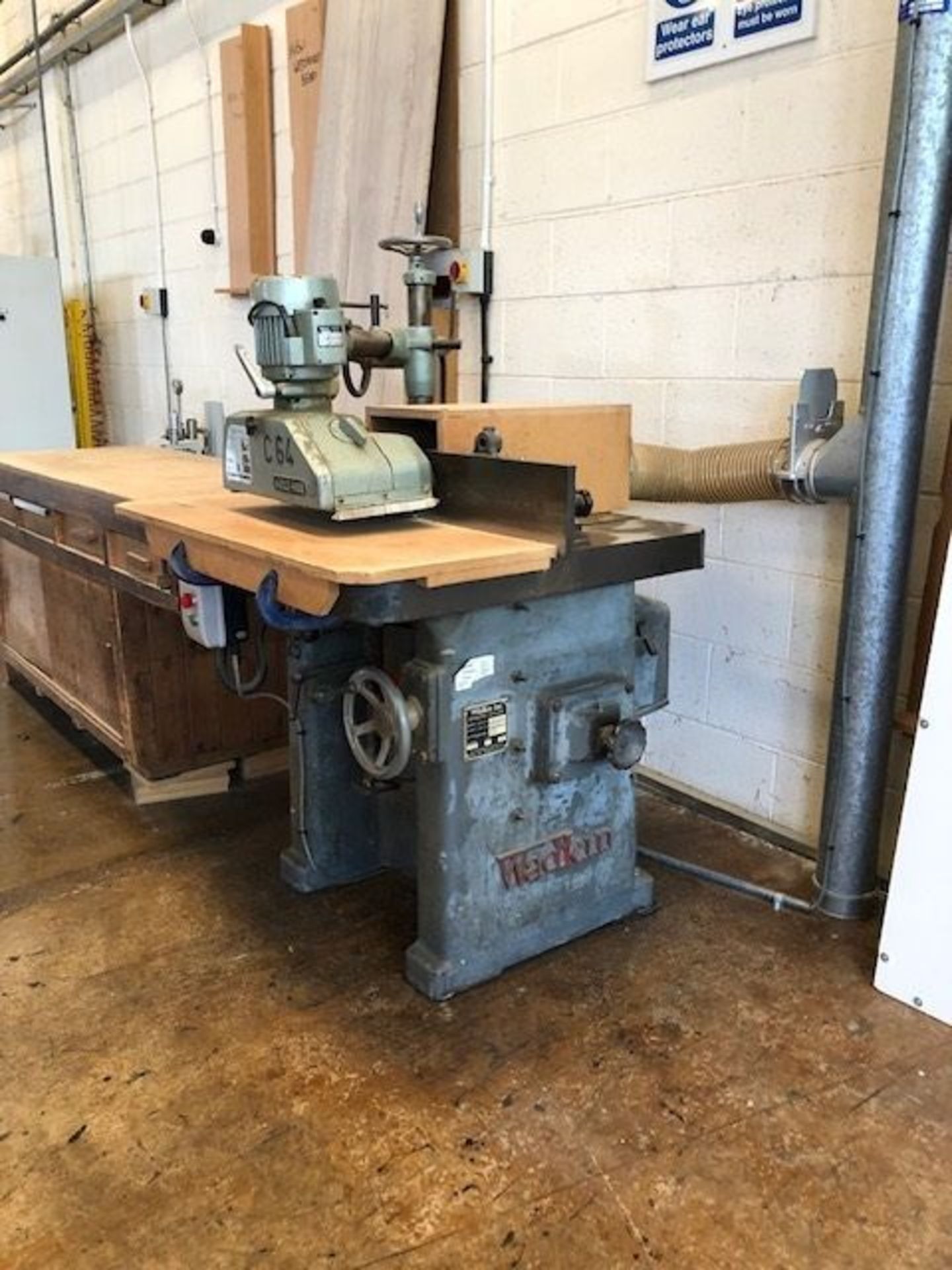 Wadkin EQ Spindle Moulder with Power Feed, Serial No. EQ1738 (Located Skipton, BD23 2QR) Please read - Image 4 of 4