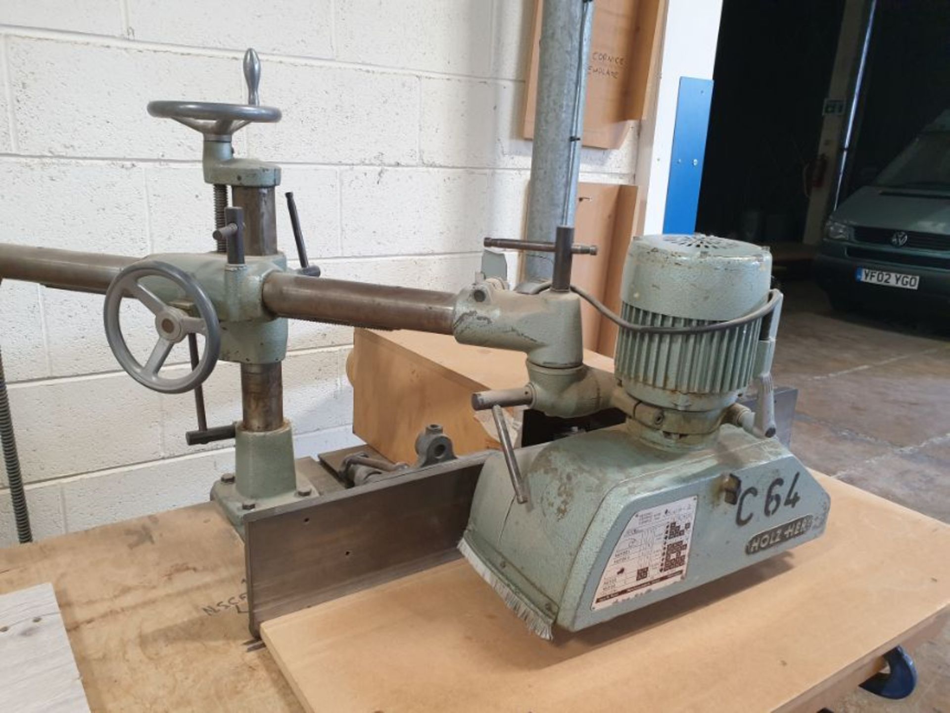 Wadkin EQ Spindle Moulder with Power Feed, Serial No. EQ1738 (Located Skipton, BD23 2QR) Please read - Image 2 of 4