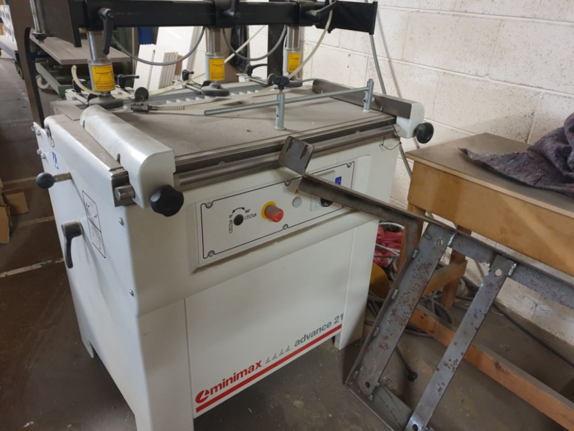 SCM Minimax Advance 21 Drilling Machine, Serial No. K/128714, Year of Manufacture 2015, 21 spindle