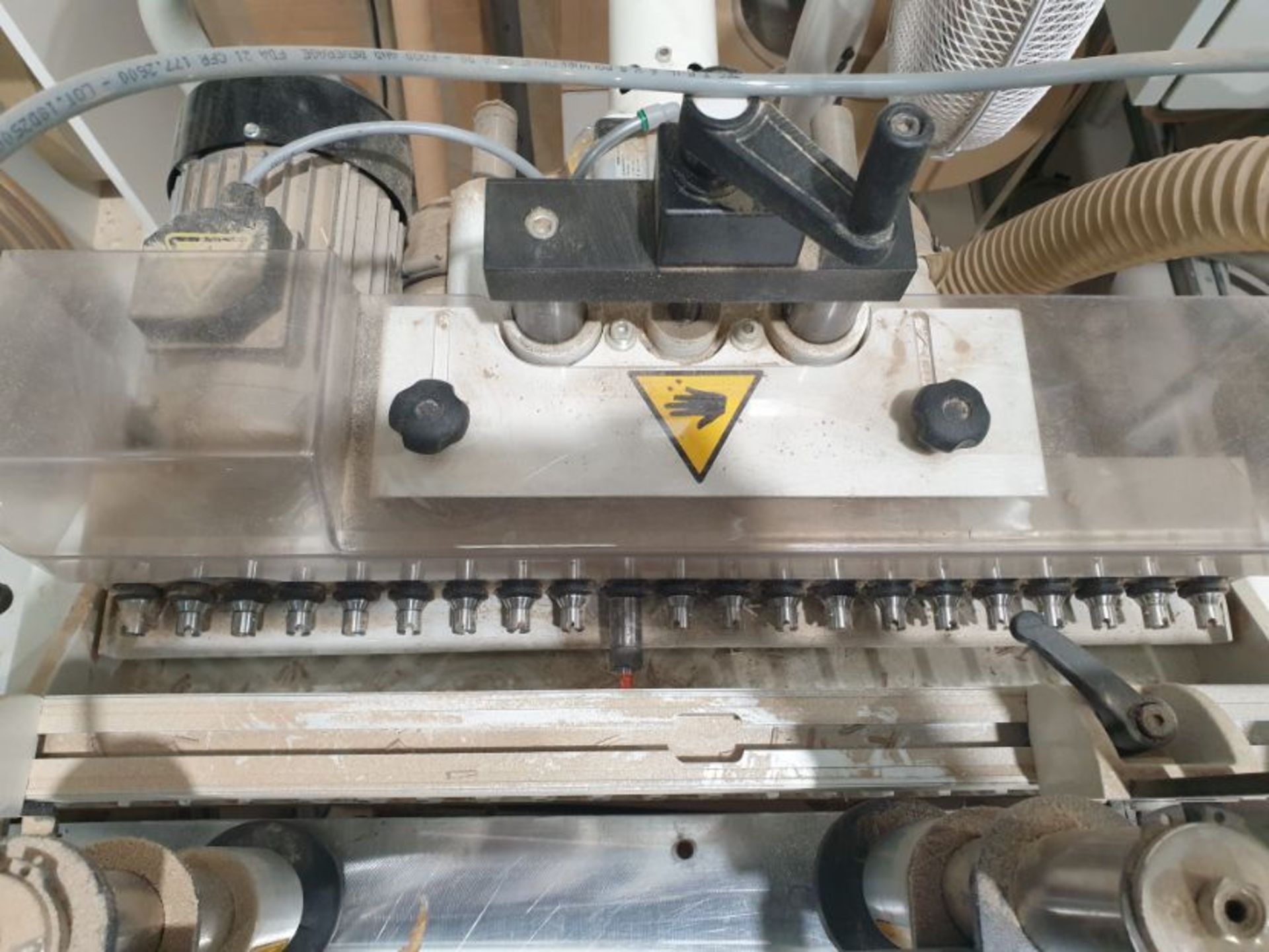 SCM Minimax AD21 Drilling Machine, Serial No. KK00003301, Year of Manufacture 2019, 21 spindle Panel - Image 4 of 4