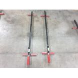 Two 1000mm Clamps (Loacted Skipton, BD23 2QR) Please read the following important notes:- ***