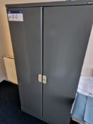 4 Drawer Filing Cabinet and 2 Door Stationary Cupboard (All contents Excluded) Please read the