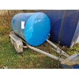 Fuel Proof 1000L Twin Axle Bowser Trailer, YoM 2009, Serial No. 7356 Please read the following