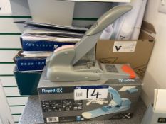 Rapid DUAX Stapler, 170 Sheet Max Please read the following important notes:- ***Overseas buyers -