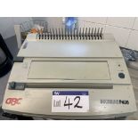 GBC P400 Comb Punch and Closer, Serial No. PEP010 Please read the following important notes:- ***