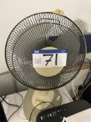Four Desk Fans (One with a cracked base) Please read the following important notes:- ***Overseas