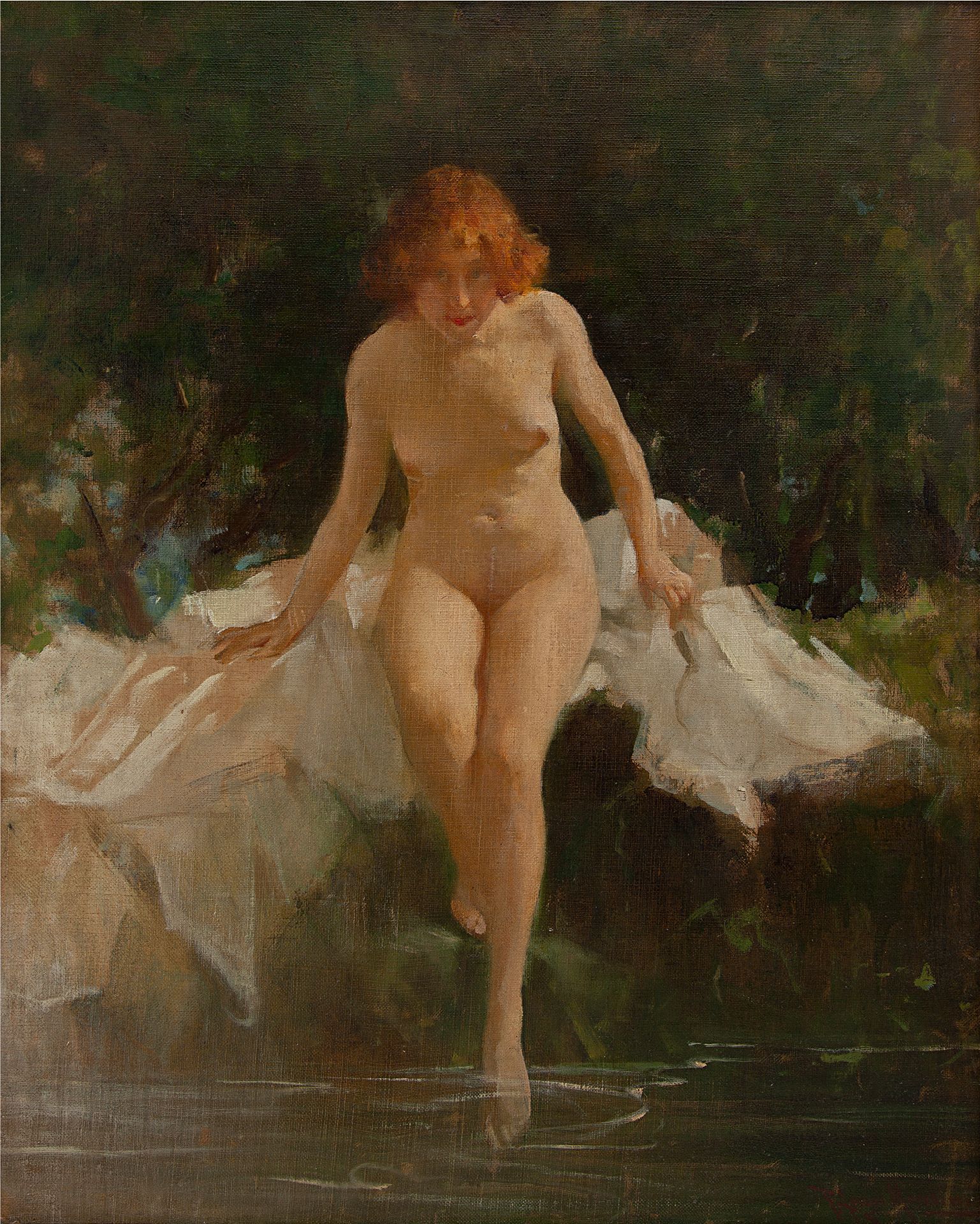 "Il bagno" - Francesco Longo Mancini