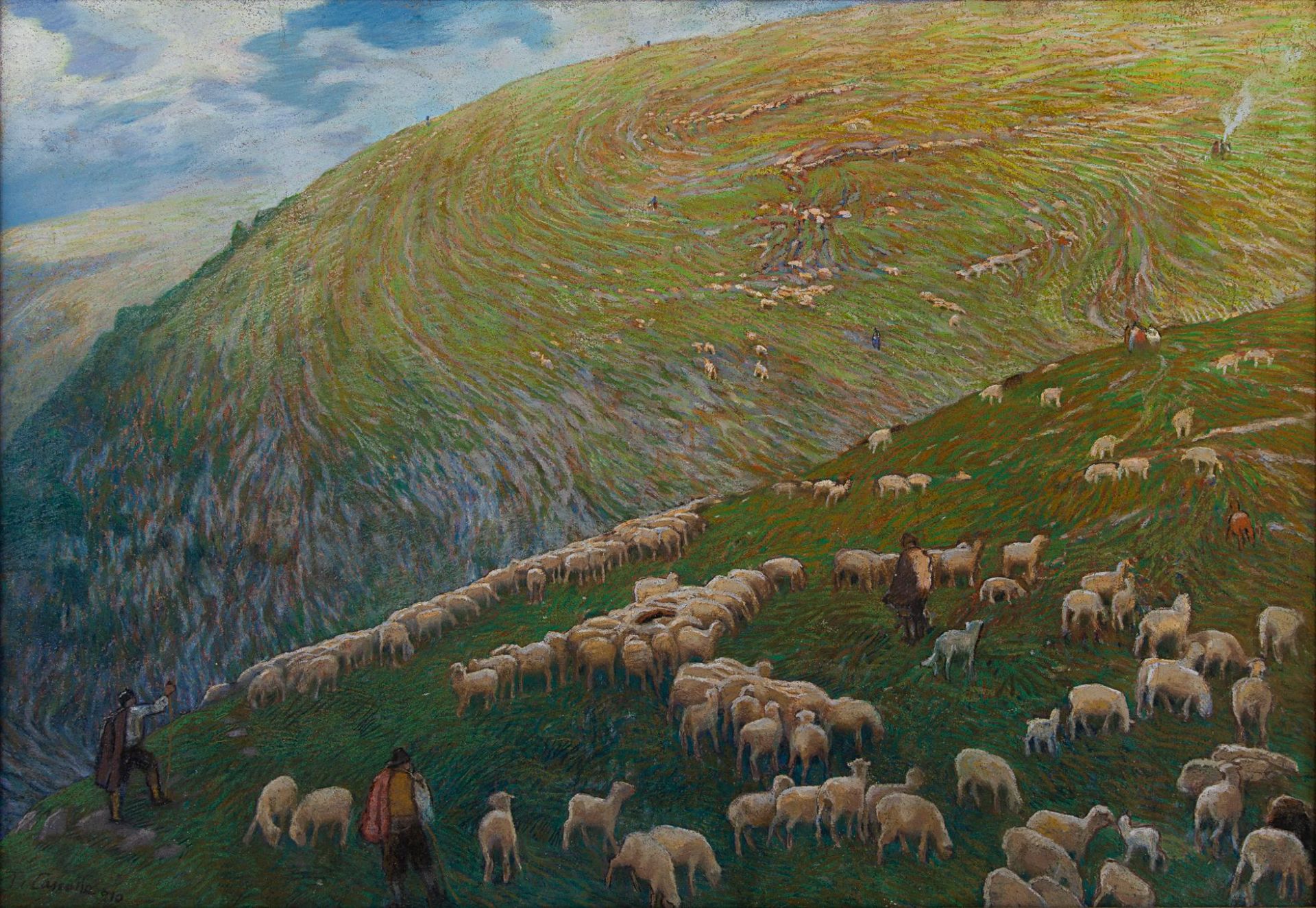 "Pascolo in alta valle" - Tommaso Cascella