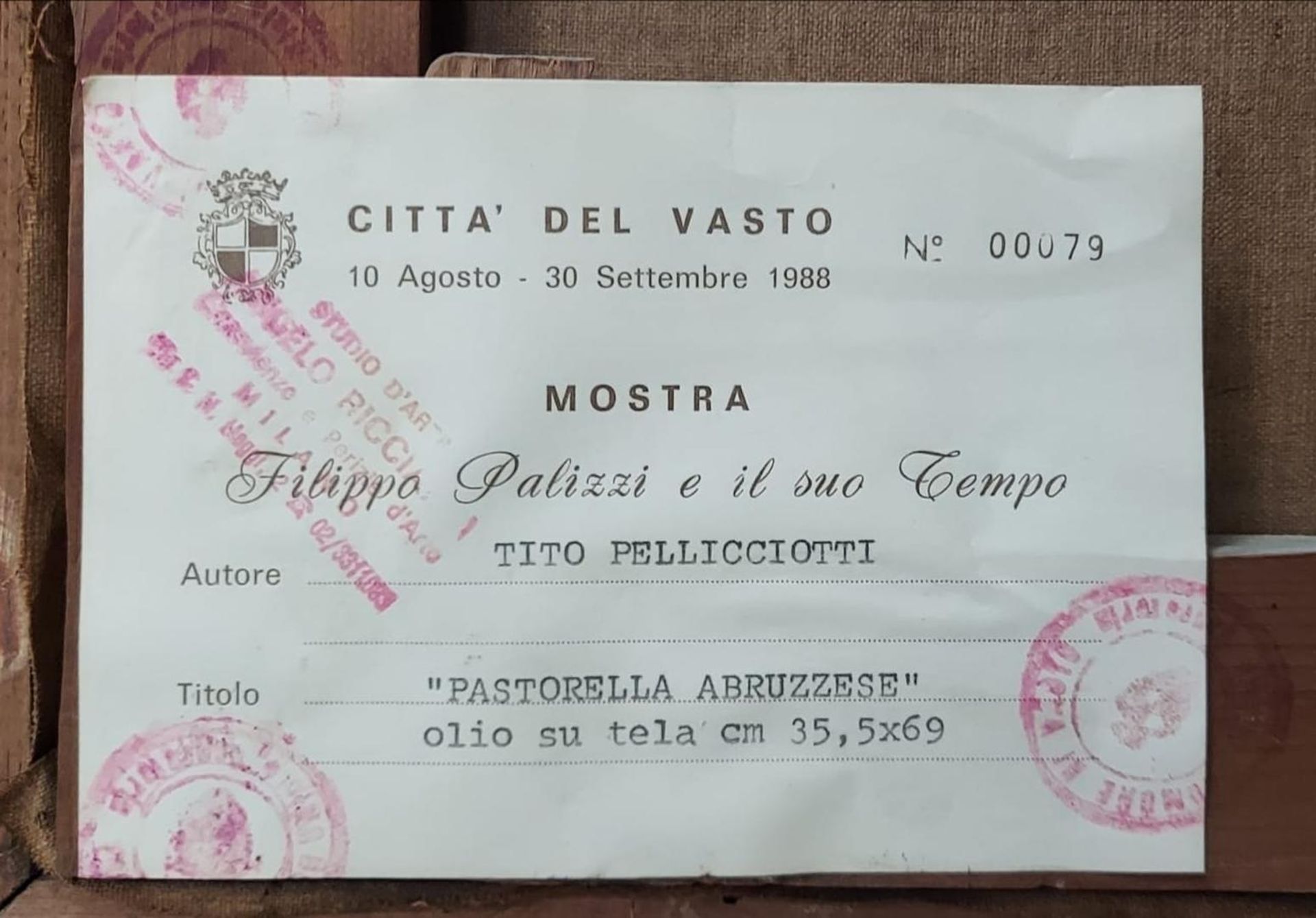 "Pastorella Abruzzese" - Tito Pellicciotti - Image 6 of 9