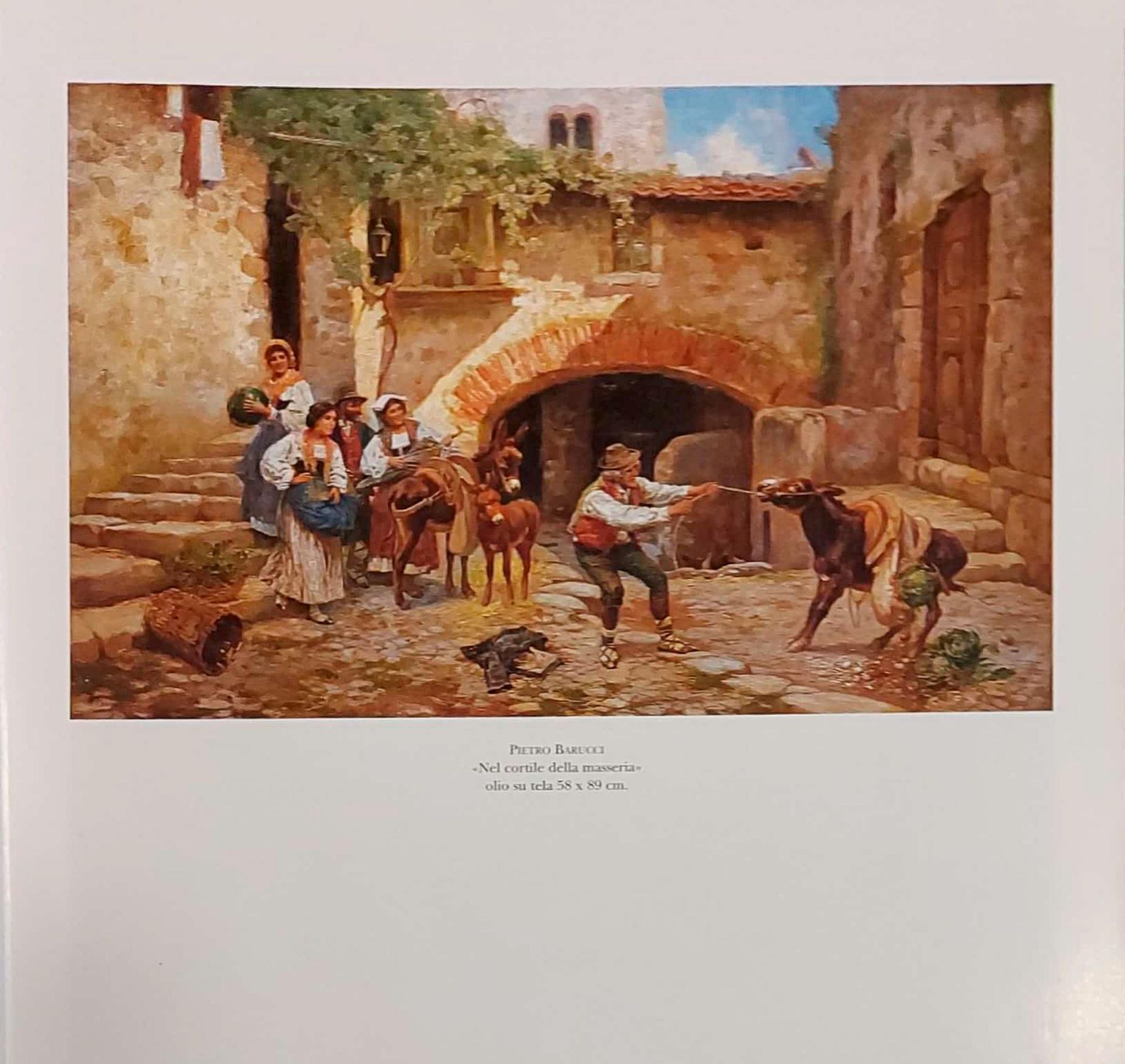 "Nel cortile della masseria" - Pietro Barucci - Image 6 of 7