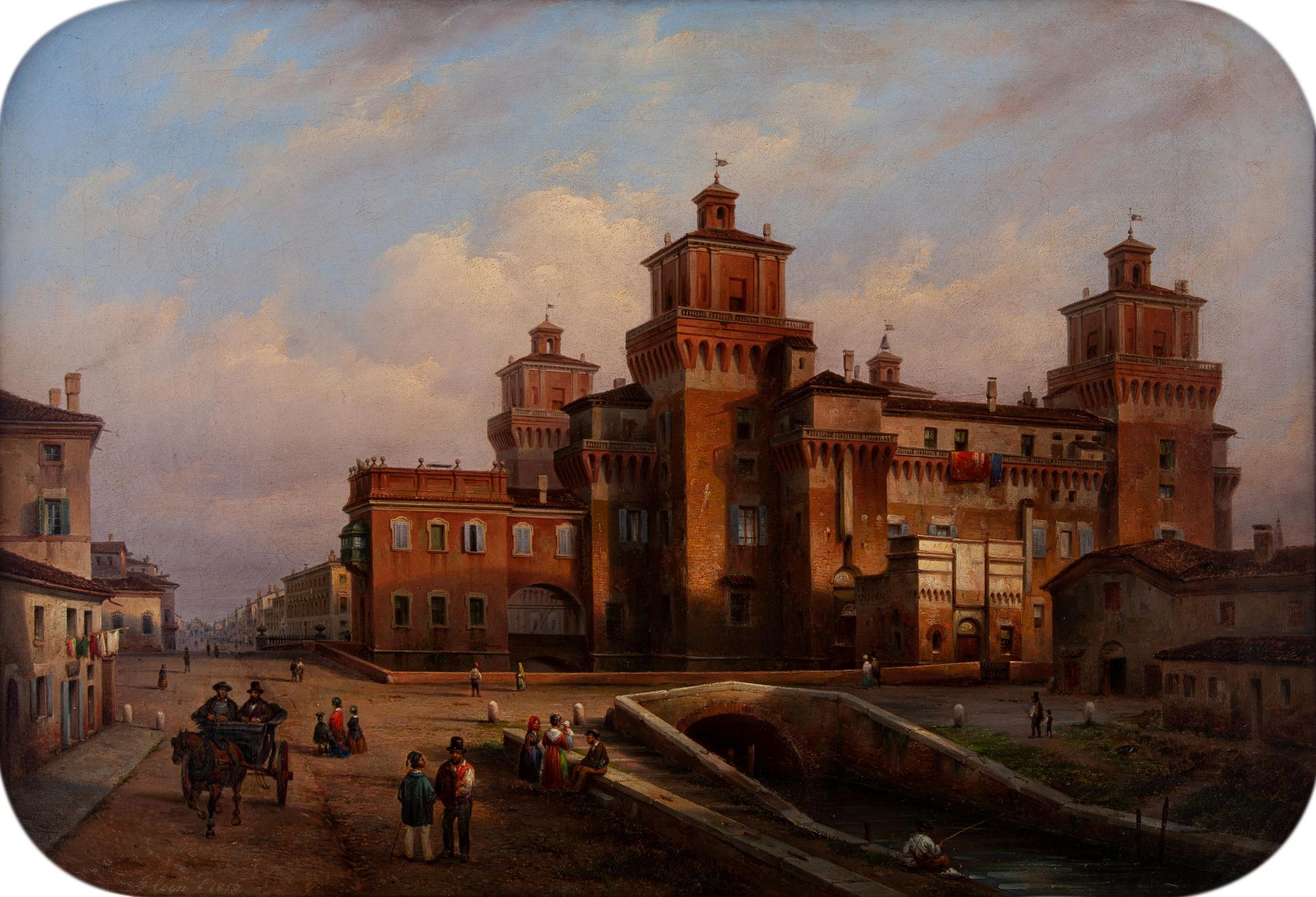"Castello Estense di Ferrara" - Giuseppe Coen