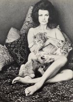 Wingate Paine - Female Nude with Animals