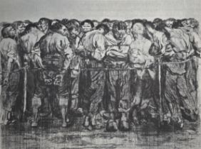Kathe Kollwitz - Die Gefangenen, 1908