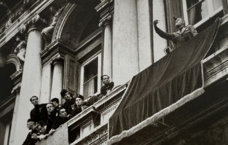 Alfred Eisenstaedt - Mussolini in Venice, 1934