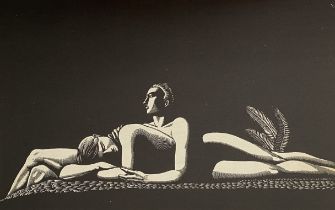 Rockwell Kent - The Lovers, Woodcut