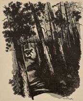 Stanislaw Ostoja-Chrostowski - The Wood, Print