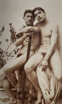 Arthur Schulz - Male Nude, Print