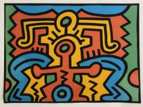 Keith Haring - Untitled, Offset Lithograph