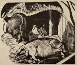 John Nash - Pigs, Print