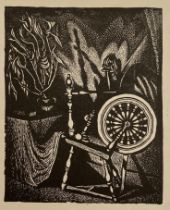 Wanda Gag - Spinning Wheel, Print