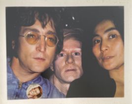 Andy Warhol - John Lennon, Andy Warhol and Yoko Ono, 1971