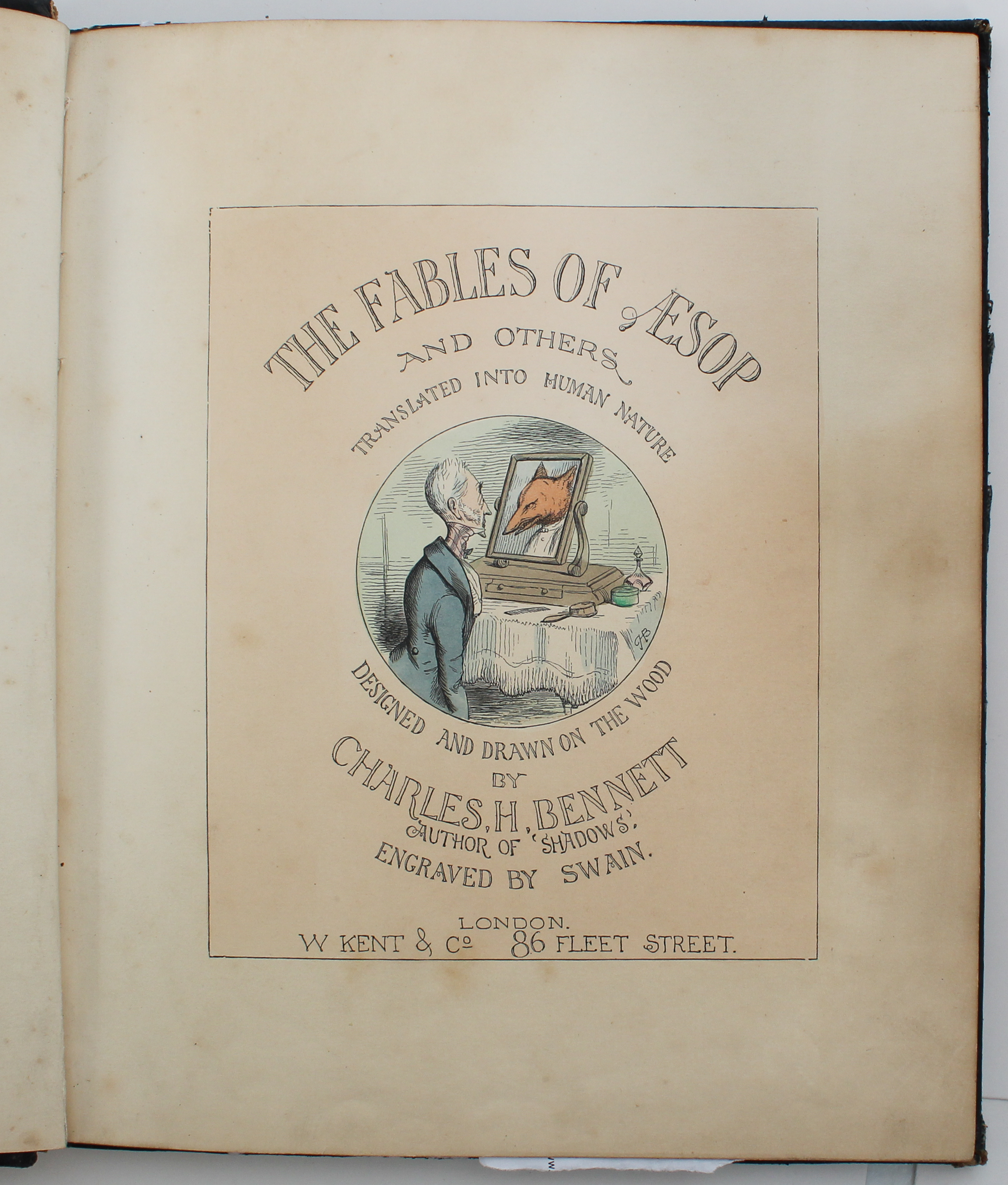 The Fables of Aesop, Charles Bennett 1857 - Image 4 of 7