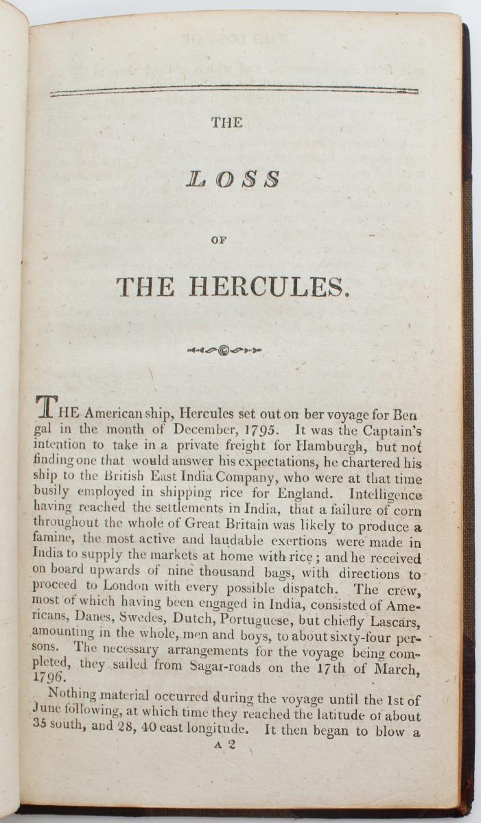 The Loss of the American Ship Hercules 1796 - Image 7 of 7