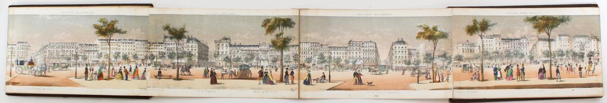 French Hand-Colored Views Of Paris ca 1855 - Image 5 of 7