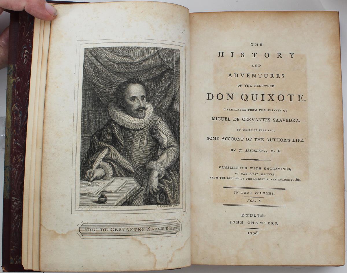 History & Adventures Don Quixote, Chambers Ed 1796 - Image 5 of 7