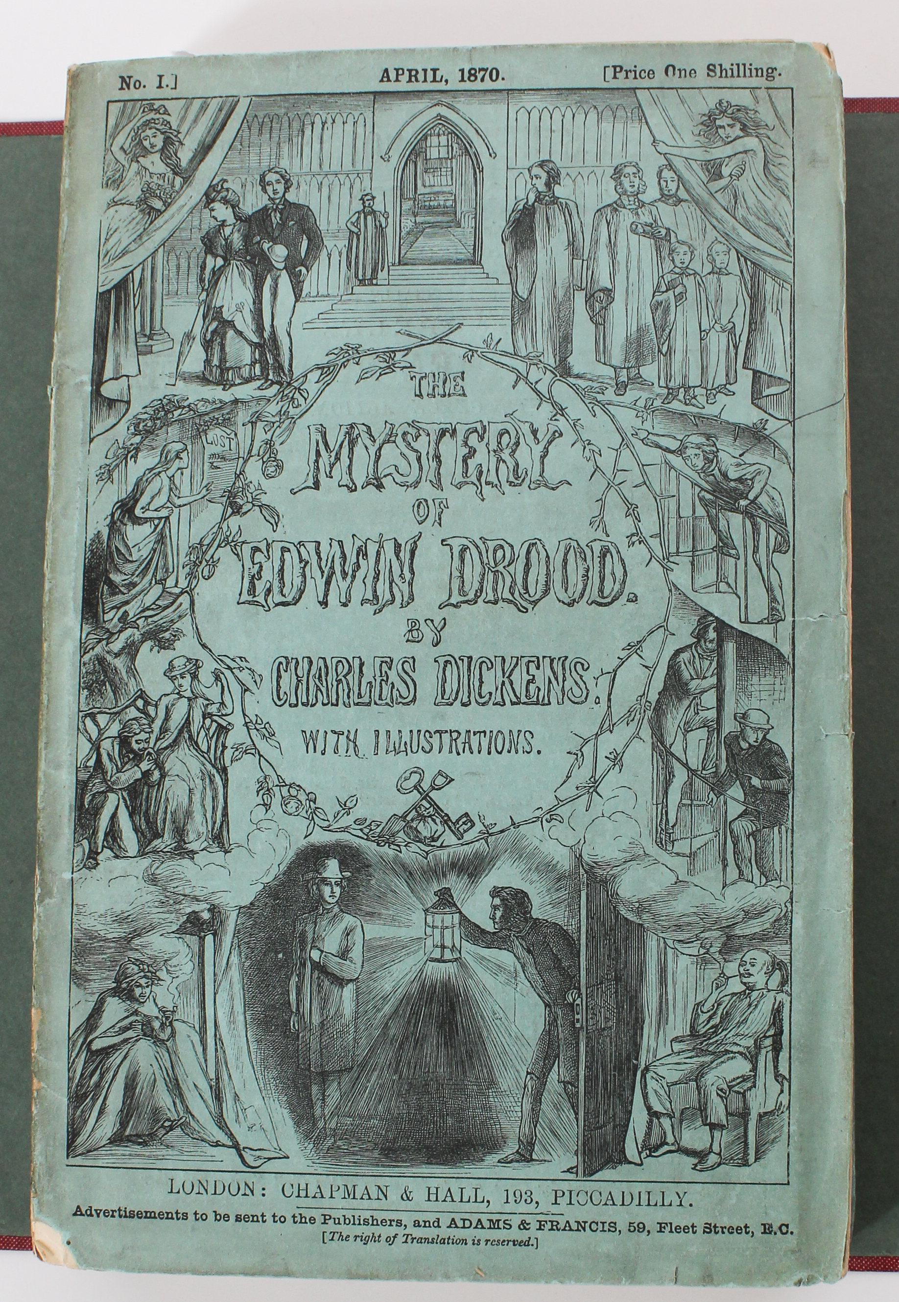 Dickens, The Mystery of Edwin Drood Original Parts - Image 4 of 5