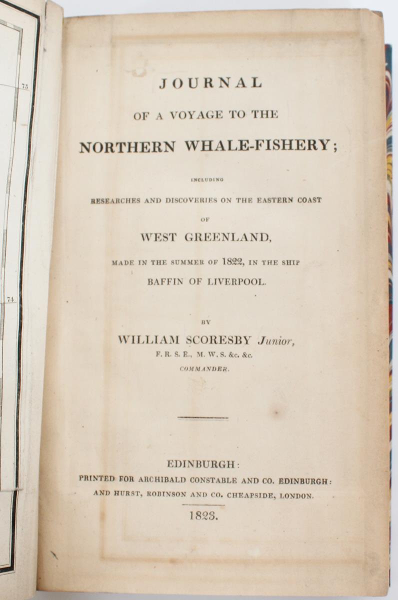 Scoresby, Voyage to Northern Whale Fishery 1823 - Image 5 of 7