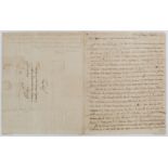 Letter Written And Signed By Lafayette 1803