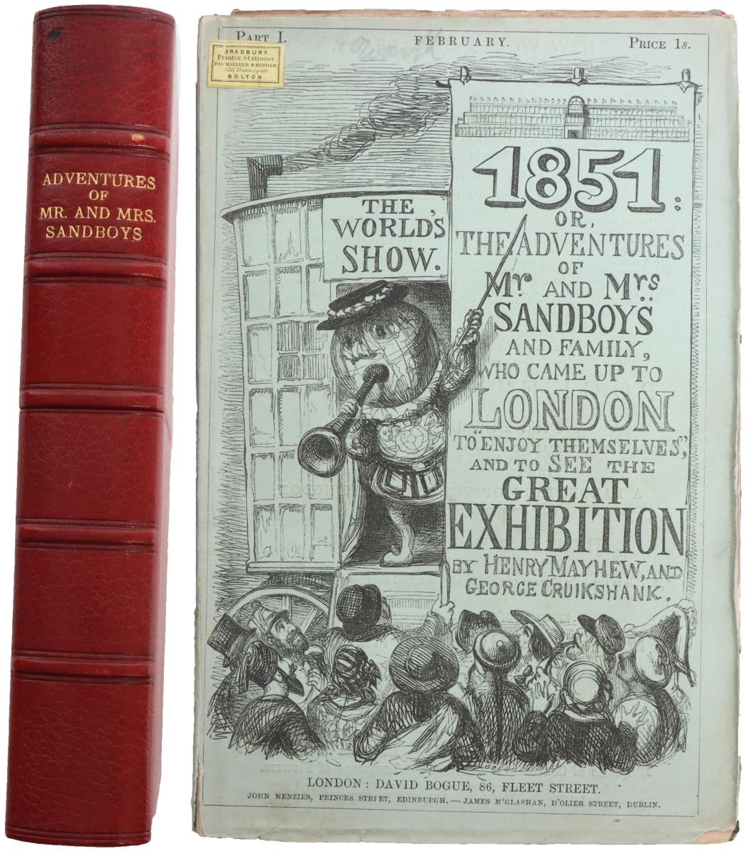 1851 Adventures of Mr & Mrs Sandboys, Cruikshank