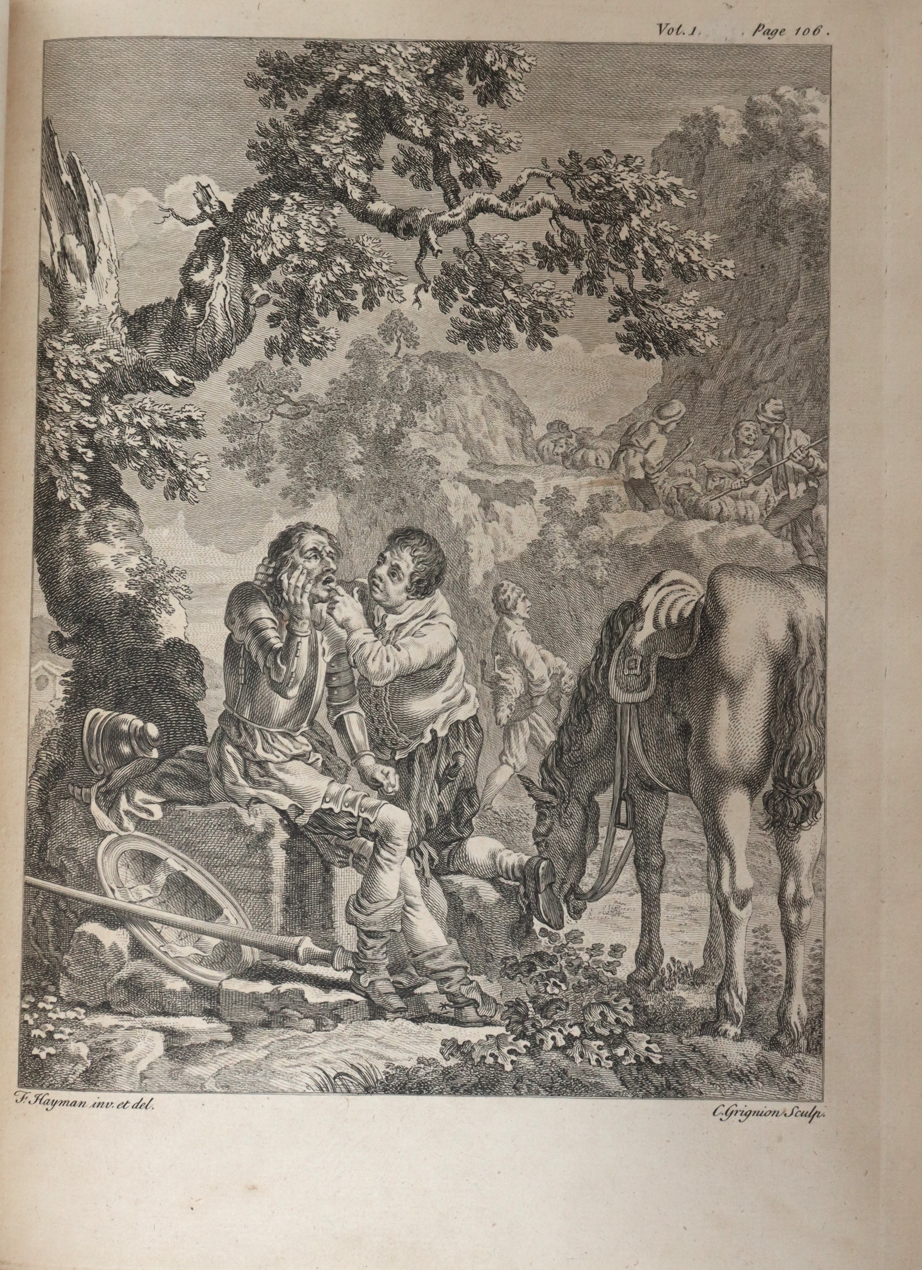 History And Adventures of Don Quixote, Smollett Edition 1755 - Image 7 of 11