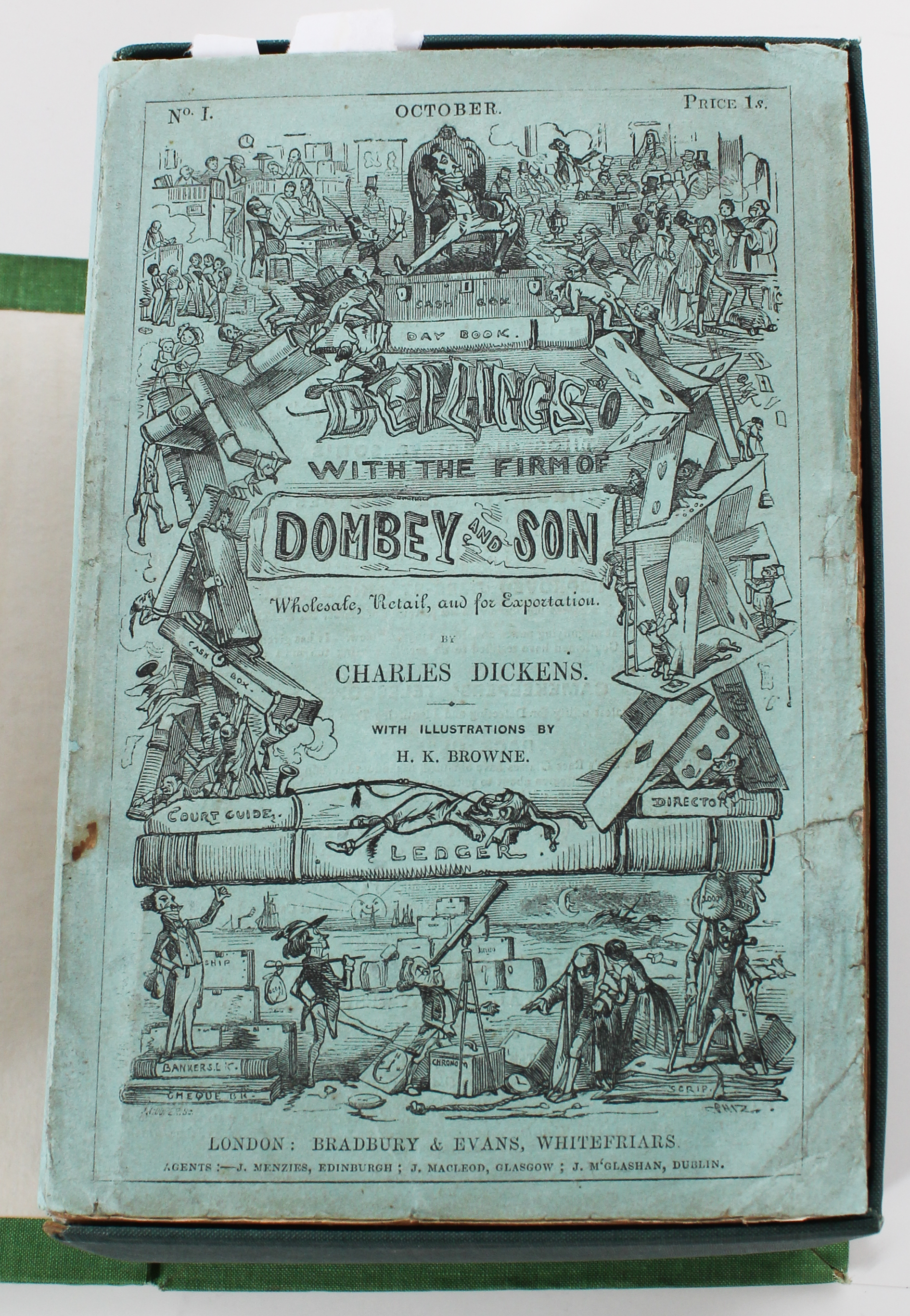 Dickens, Dombey & Son, Original Parts 1846-48 - Image 2 of 5