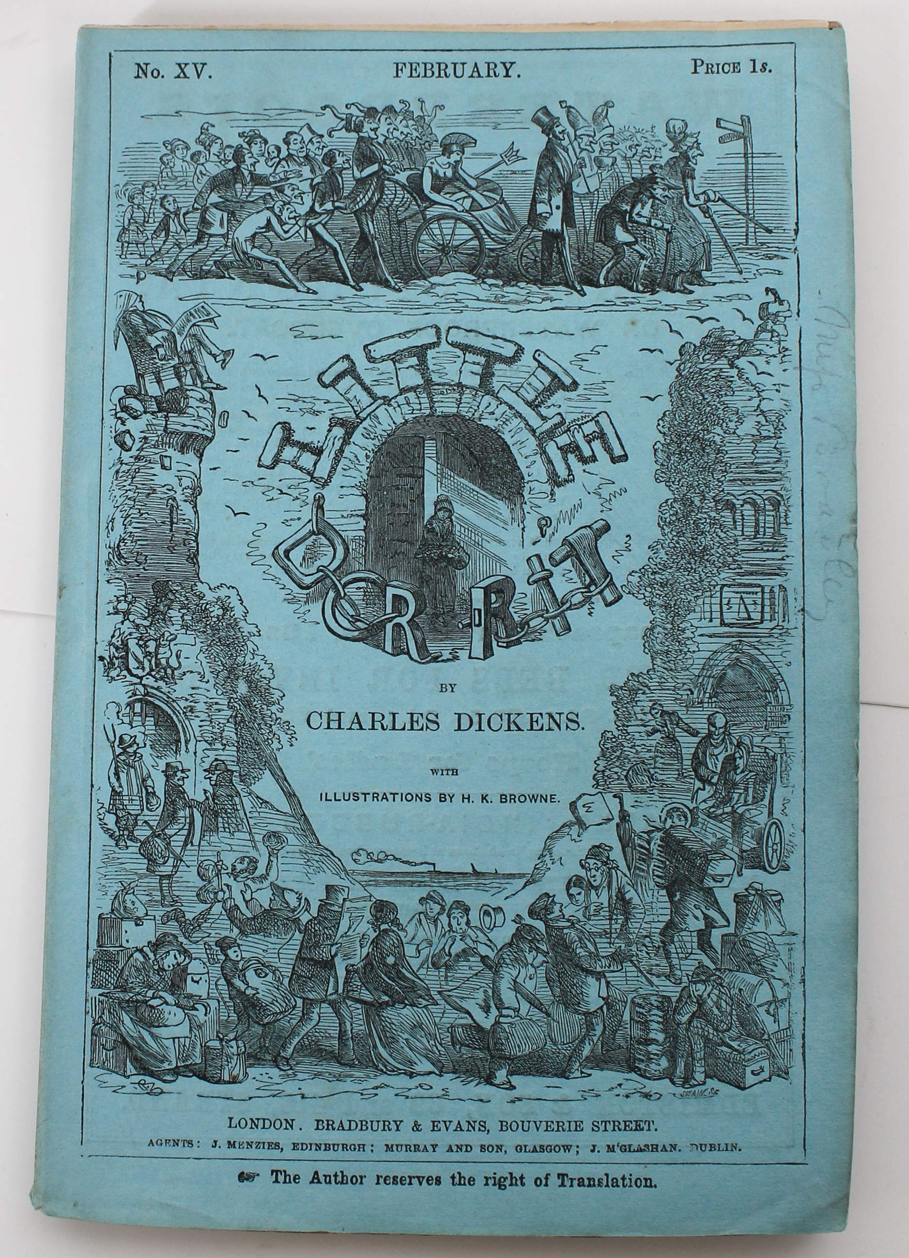 Dickens, Little Dorrit, 1st Ed, 1st Issue 1855-57 - Image 3 of 6