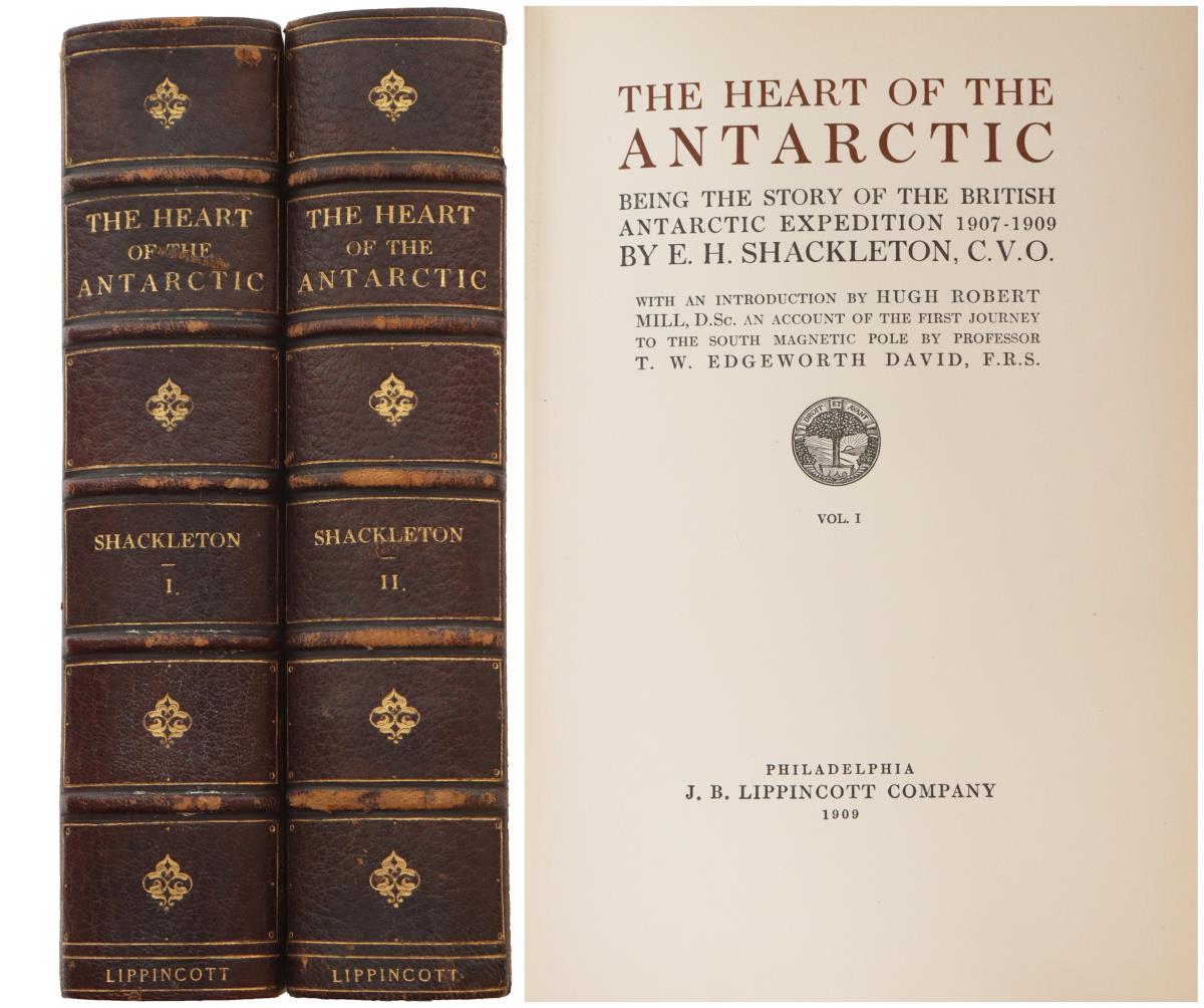 Heart Of The Antarctic, Shackleton, First Ed 1909
