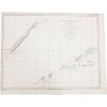 Captain James Cook Map of New Caledonia 1778