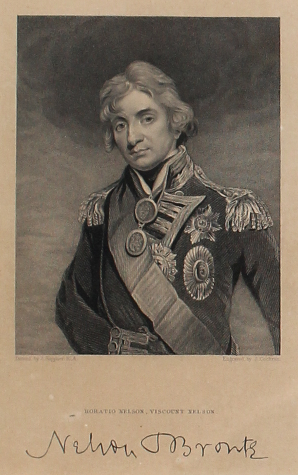 Lord Nelson Portrait And Letter 1801 - Image 4 of 11