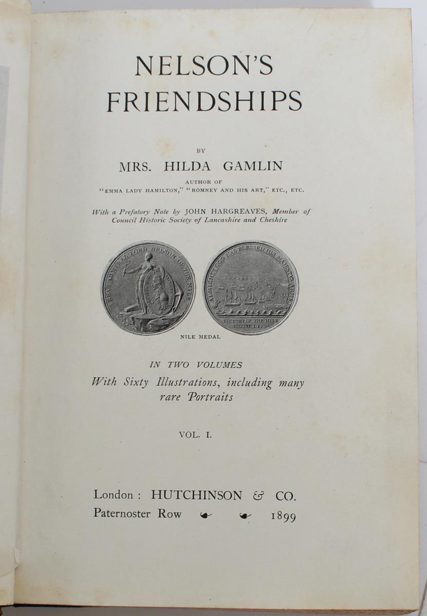 Nelson's Friendships, Hilda Gamlin 1899 - Image 4 of 7