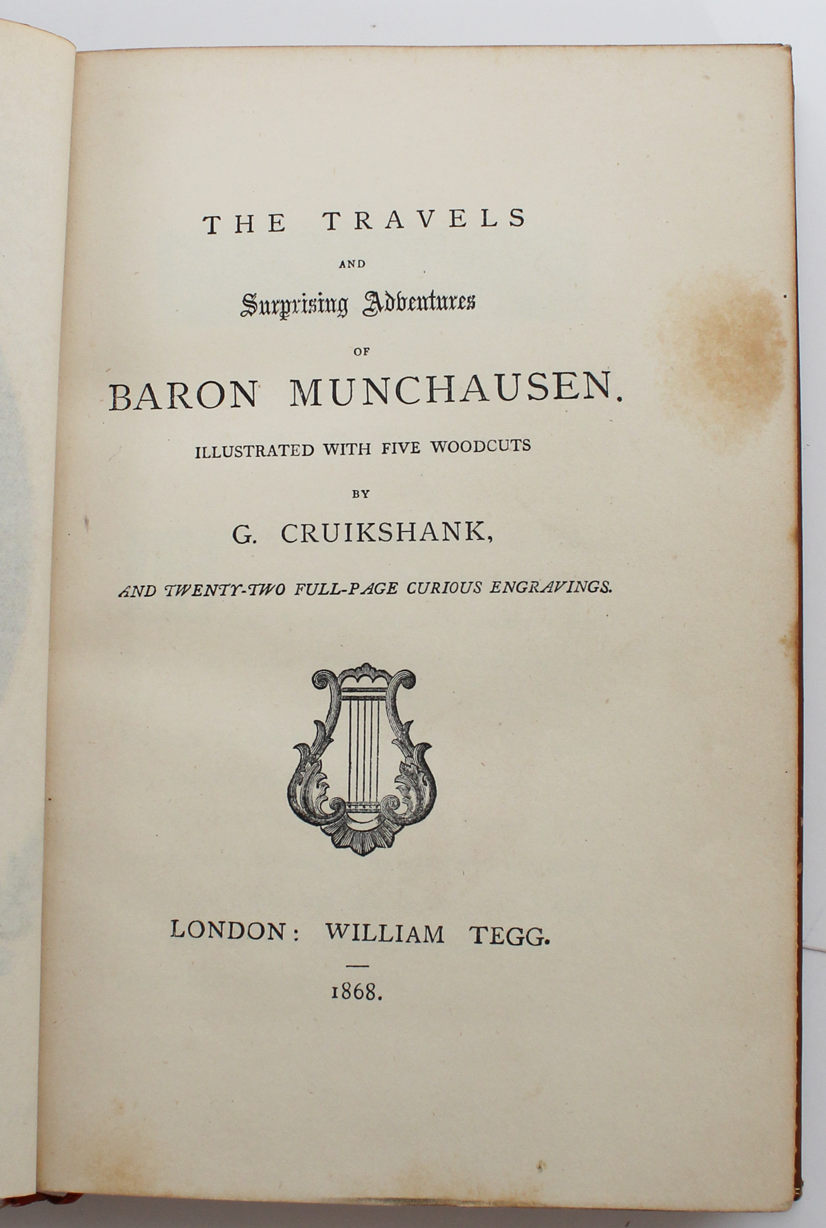 Travels & Adv of B Munchausen, Cruikshank Illus - Image 5 of 6