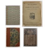 Four Christmas Carol Books by Dickens 1883 - 1944
