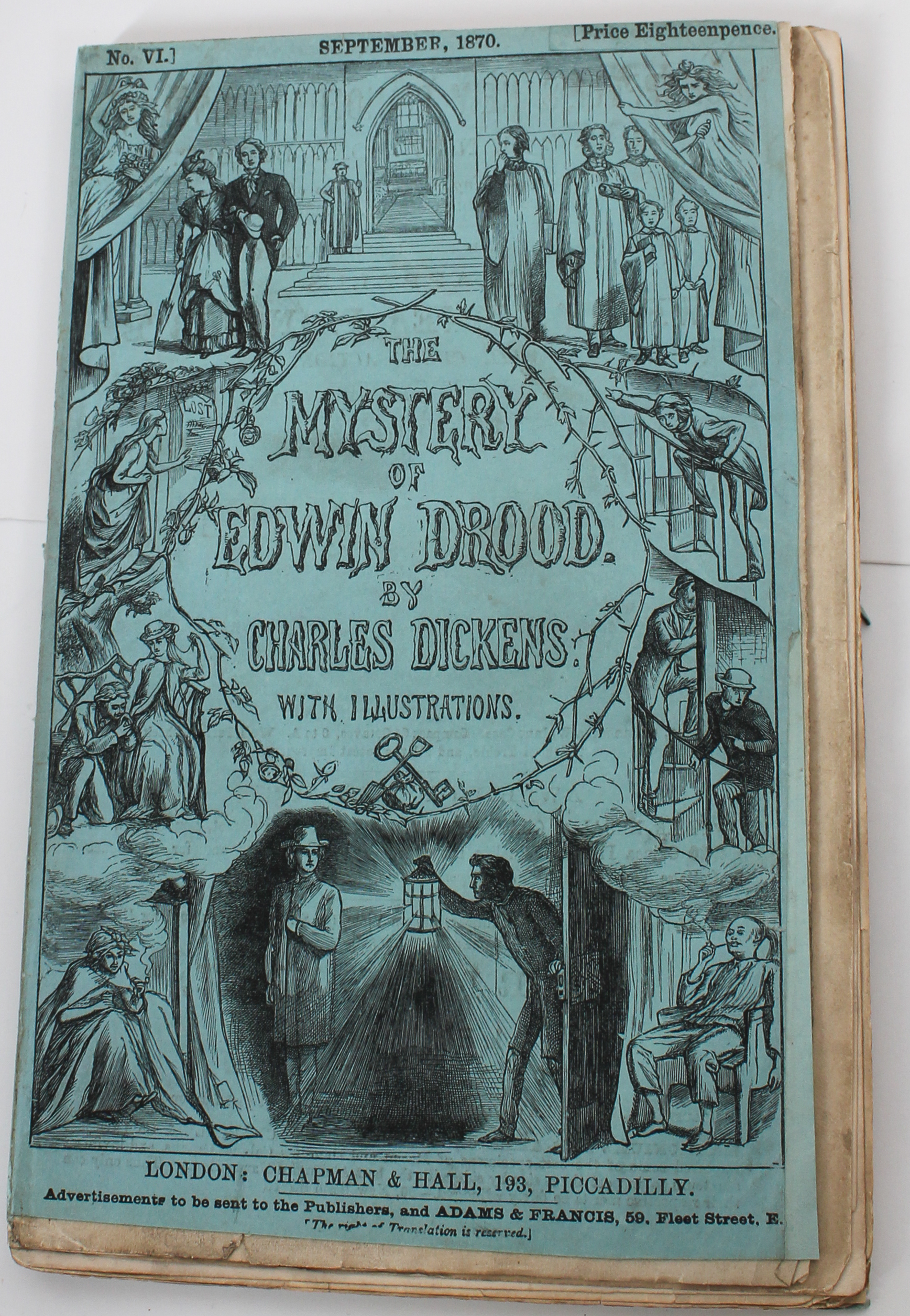 Dickens, The Mystery of Edwin Drood Original Parts - Image 5 of 6