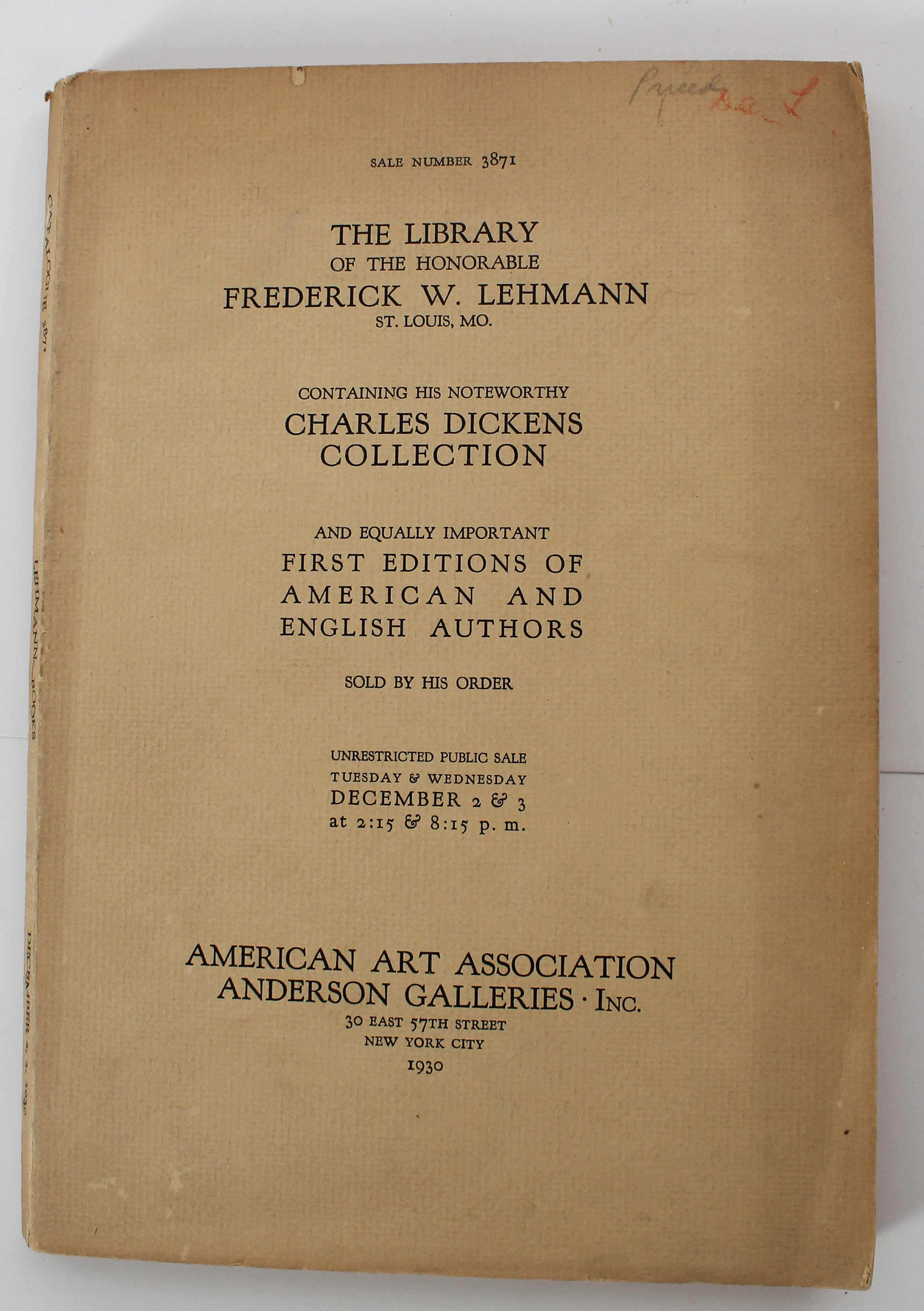 Dickens Auction Sales Catalogues 1916-1971 - Image 5 of 5