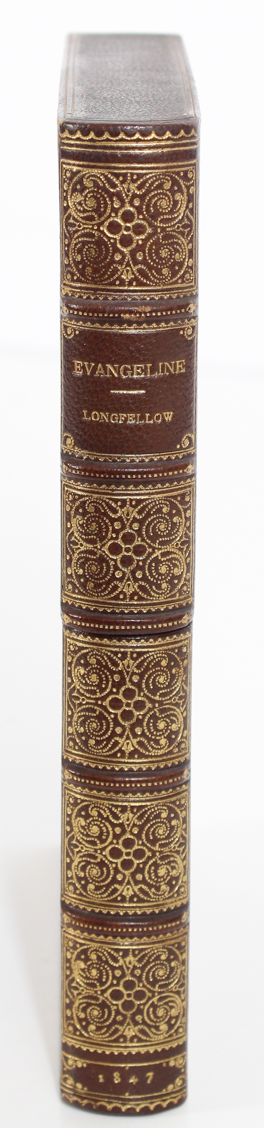 Evangeline, Longfellow, First Ed 1847 with Letter - Image 2 of 7